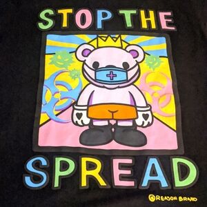 Stop The Spread graphic shirt